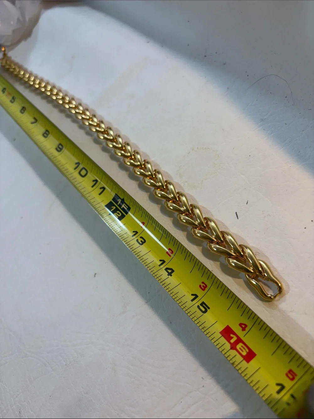 Napier Gold-Tone Link Statement Necklace - Picture 5 of 5